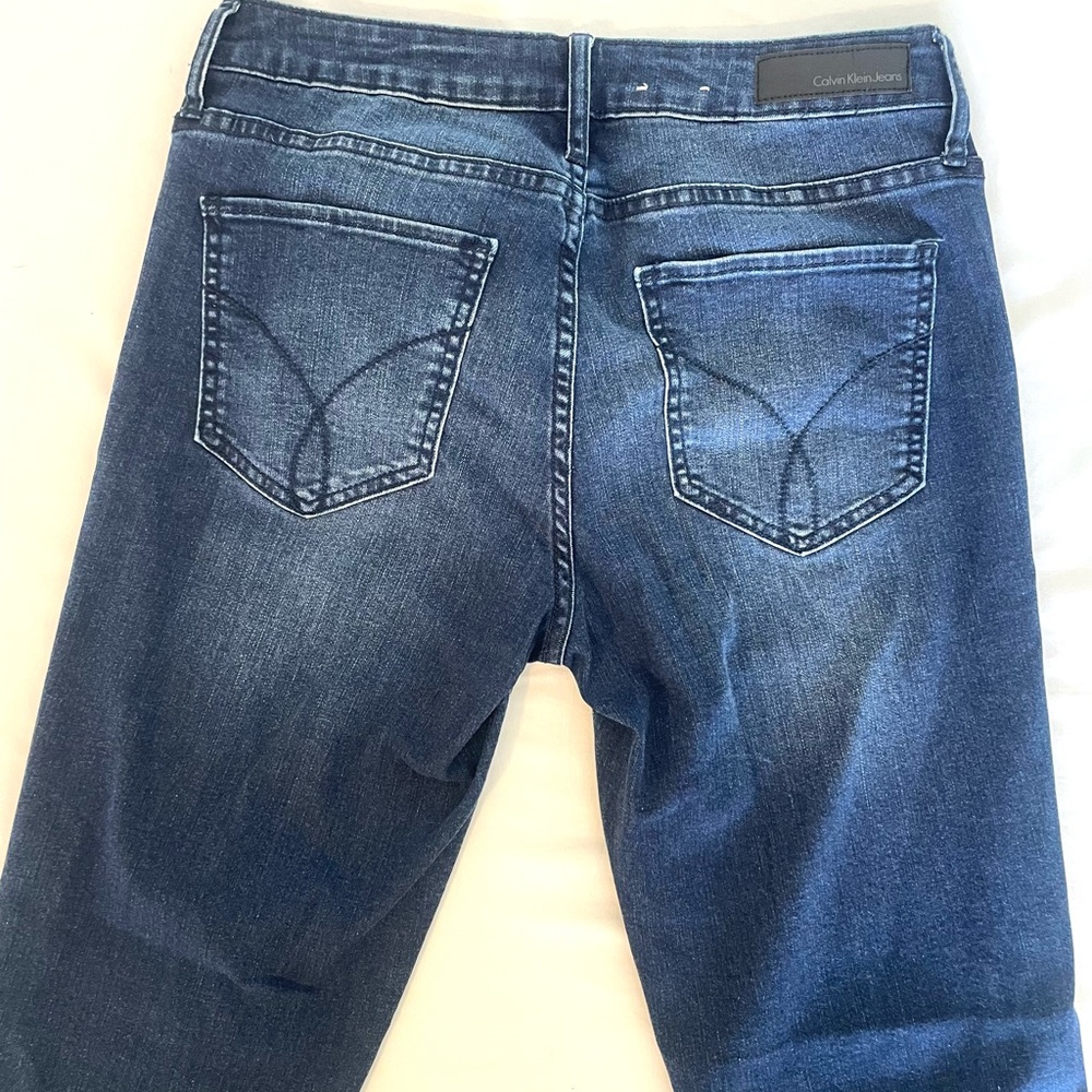 Calvin Klein Jeans Dark Blue Skinny Women's Jeans - Picture 5 of 10
